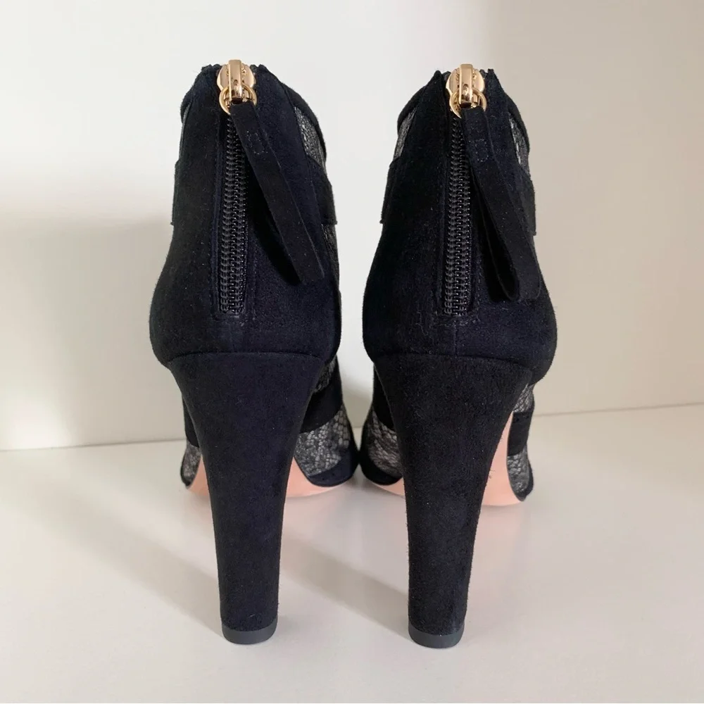 Jean-Michel Cazabat lace Oxford booties